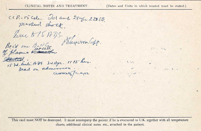 Field Medical Card 2