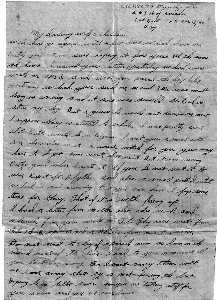 Last Letter from the Front 1