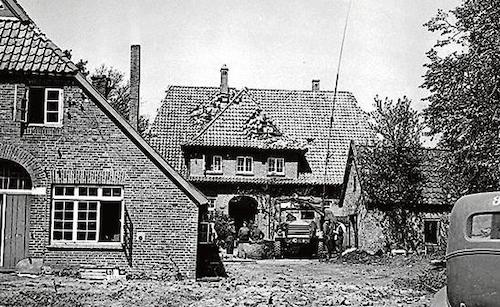 Oltmer Farm, Osterscheps, April 1945