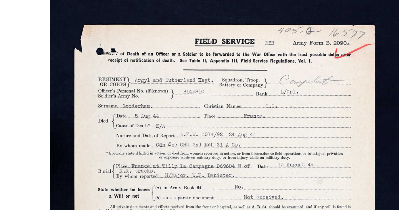Field Service Form