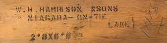 Sign Harrison and Sons