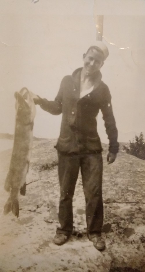 Bill and His Catch of the Day