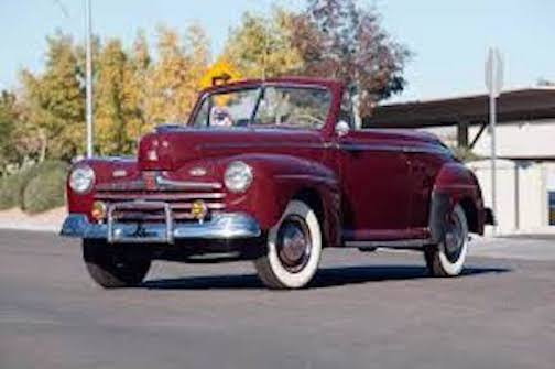 1945 Ford convertible