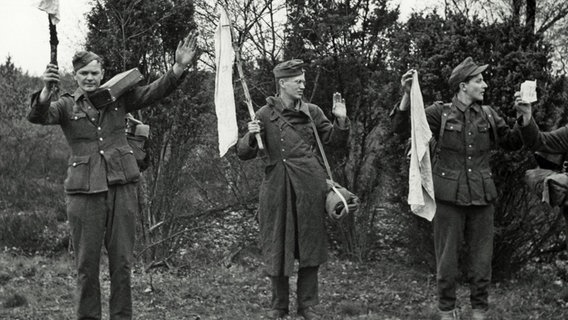 Germans surrender at Bad Zwischenahn, May 1945