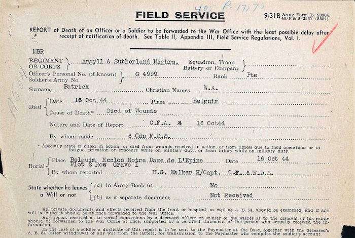 Field Service Form